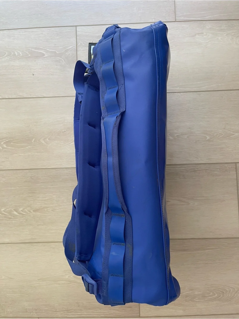 Baboonw To The Moon Blue Travel Duffel Bag - Big - 60L - Used